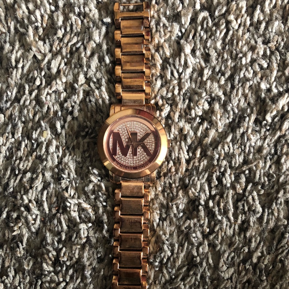 MK Rose-gold Watch